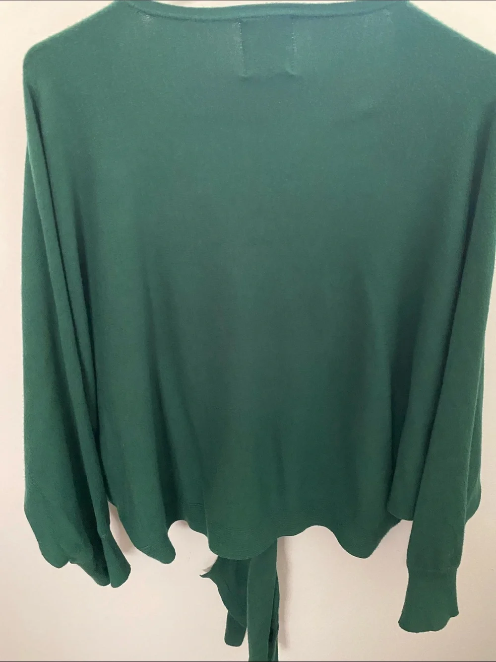 Joie Emerald Green Tie-Front Cardigan